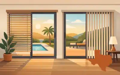 Best Blinds for Sliding Doors for Texas Homes