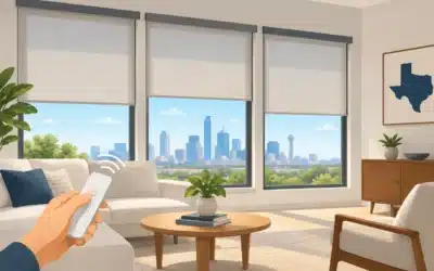 Motorized Window Shades for Easier Texas Homes