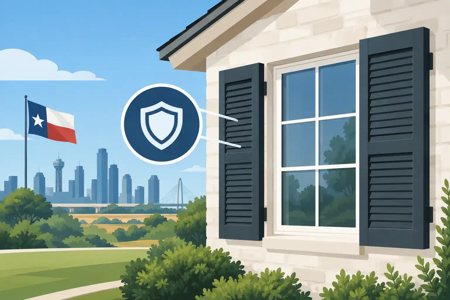 What Shutter Durability Means for Texas Homes